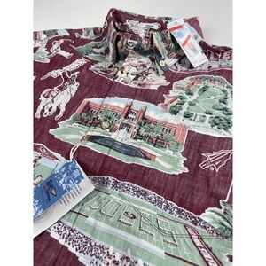 Reyn Spooner Florida State‎ Seminoles Hawaiian Shirt Mens S Scenic Button-Down